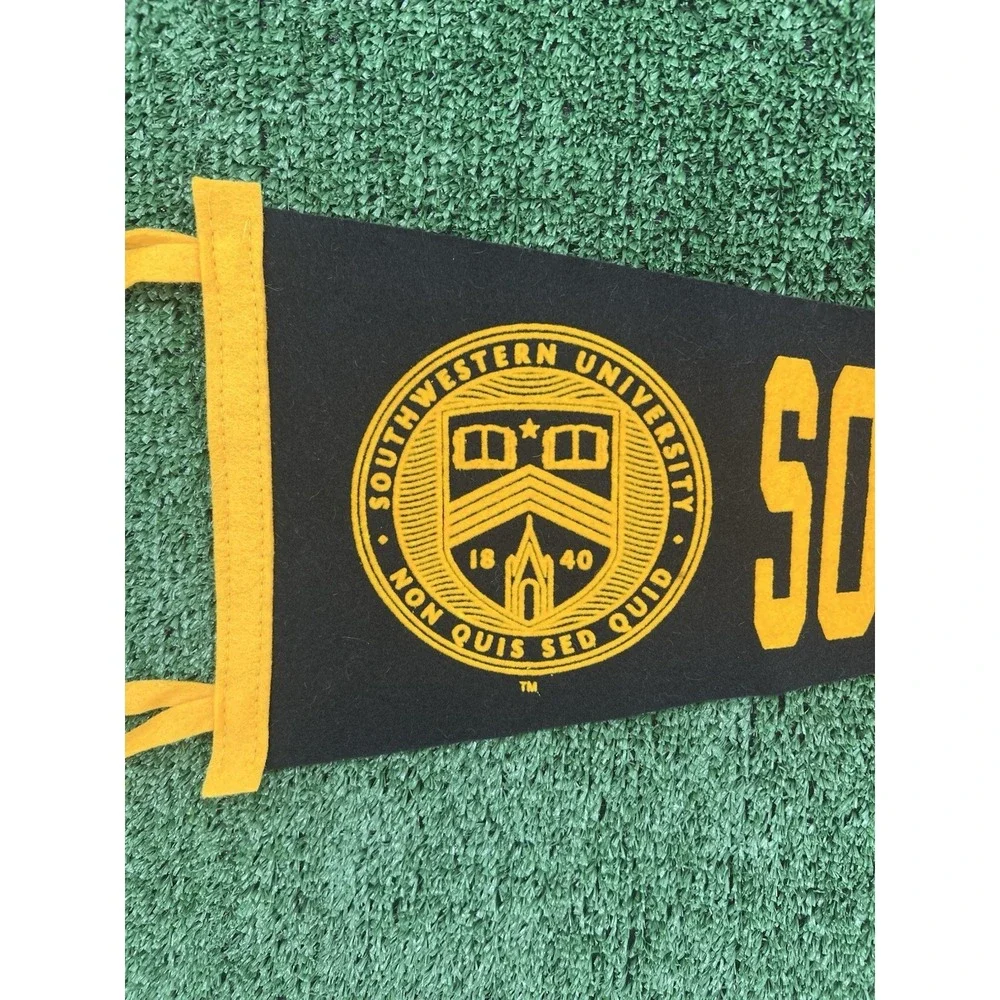 Southwestern University Pennant  Non Quis Sed Quid Georgetown, Texas
